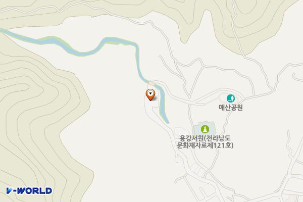 매산공원 위치 지도 — 전남광주통합특별시 순천시 금곡동 293-8