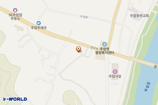 주암 광천정류소 화장실 위치 지도 — 전남광주통합특별시 순천시 주암면 동주로 2040