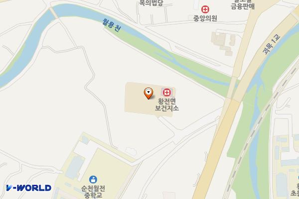 황전면사무소 화장실 위치 지도 — 전남광주통합특별시 순천시 황전면 백야종길 12(황전면)
