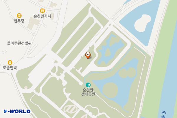 순천만습지 주차장 화장실 위치 지도 — 전남광주통합특별시 순천시 순천만길 501-11