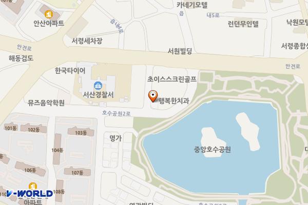 LG베스트샵뒤임시공영주차장 위치 지도 — 충청남도 서산시 읍내동 38-3