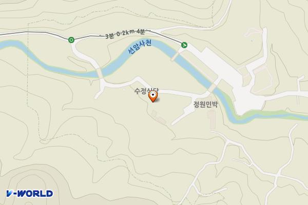 조계산도립공원 선암사 상가화장실 위치 지도 — 전남광주통합특별시 순천시 승주읍 승암교길 15