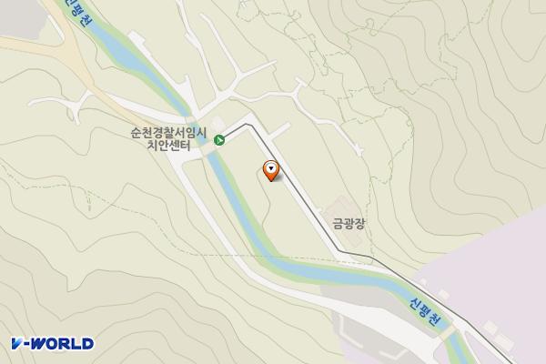 조계산도립공원 송광사 주차장 화장실 위치 지도 — 전남광주통합특별시 순천시 송광면 송광사안길 127