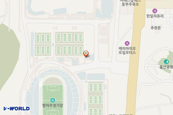 정구장(소프트테니스장) 화장실 위치 지도 — 전남광주통합특별시 순천시 팔마로 333(연향동)