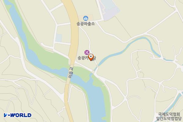 송광우체국 화장실 위치 지도 — 전남광주통합특별시 순천시 송광면 이읍2길 5, 송광우체국