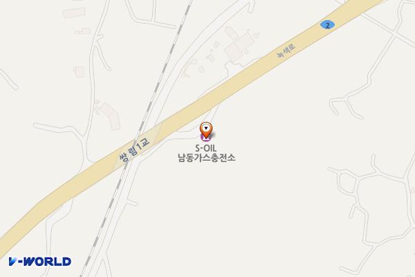 남동가스 충전소 화장실 위치 지도 — 전남광주통합특별시 순천시 별량면 녹색로 988(별량면)