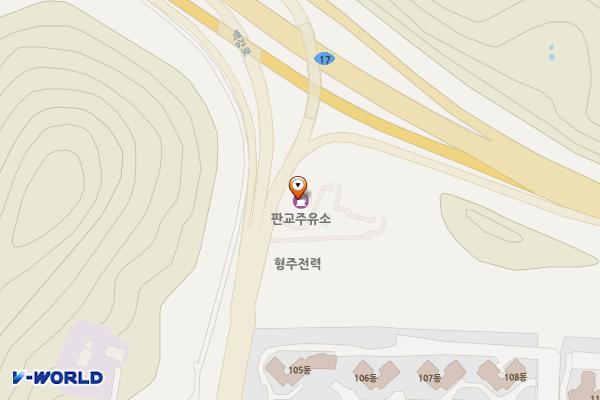 판교주유소 화장실 위치 지도 — 전남광주통합특별시 순천시 백강로 492(왕지동)