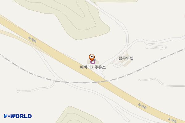 해바라기주유소 화장실 위치 지도 — 전남광주통합특별시 순천시 별량면 녹색로 1(별량면)