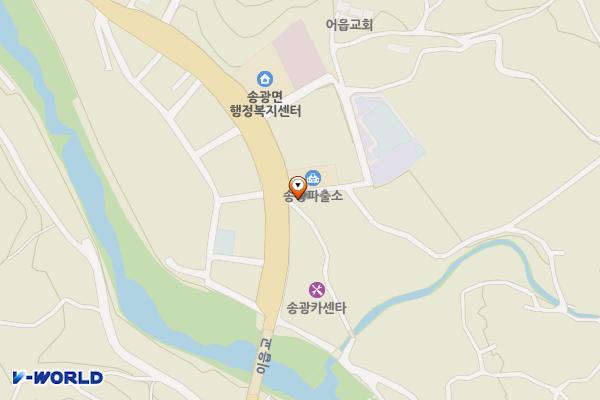 송광주유소 화장실 위치 지도 — 전남광주통합특별시 순천시 송광면 쌍향수길 1330(송광면)