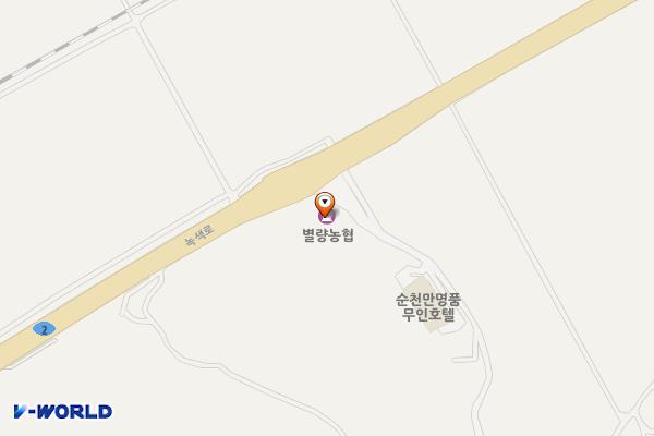 별량주유소 화장실 위치 지도 — 전남광주통합특별시 순천시 별량면 우산외동길 2 (별량면)