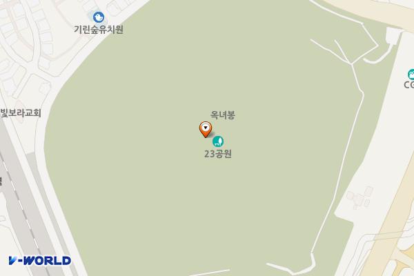 옥녀봉 화장실 위치 지도 — 전남광주통합특별시 순천시 해룡면 신대리 2161 어린이놀이터