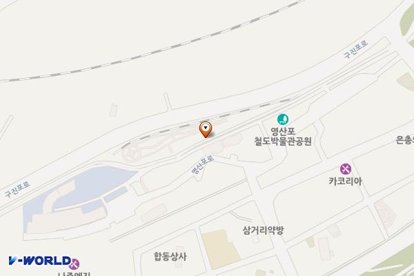 영산포역사문화체험관 화장실 위치 지도 — 전남광주통합특별시 나주시 삼영동 174-1
