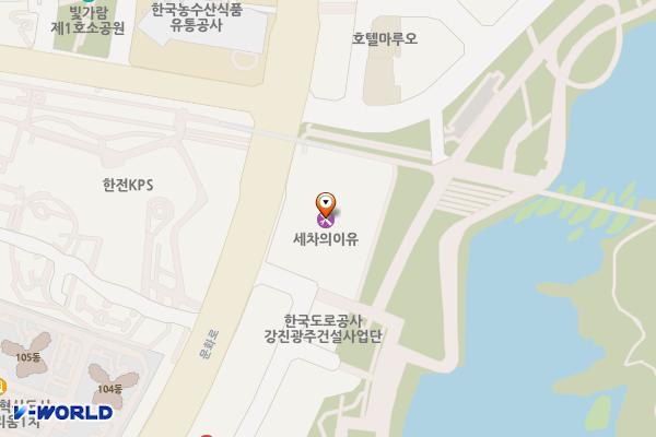 도원주차타워 위치 지도 — 전남광주통합특별시 나주시 문화로 216