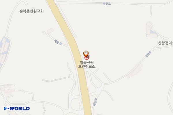 왕곡신원보건진료소 위치 지도 — 전남광주통합특별시 나주시 왕곡면 예향로 3320, 왕곡신원보건진료소