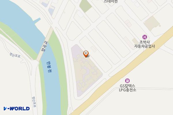 영산포풍물시장1(건어물) 위치 지도 — 전남광주통합특별시 나주시 풍물시장2길 12-14