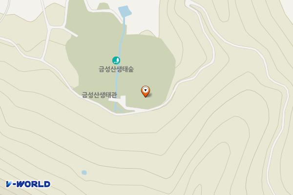 금성산생태숲 화장실 위치 지도 — 전남광주통합특별시 나주시 노안면 금안2길 207-161