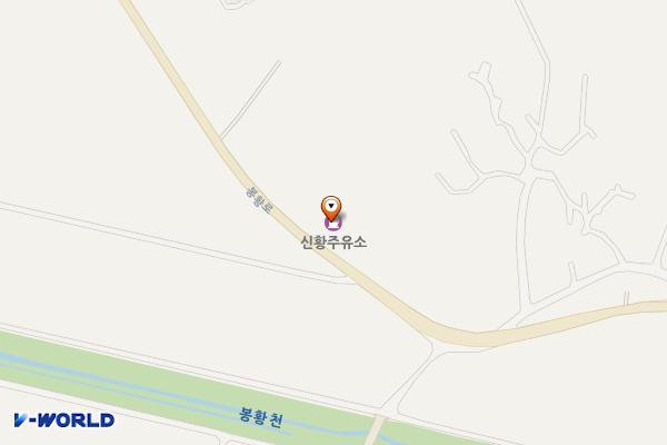 신황주유소 위치 지도 — 전남광주통합특별시 나주시 봉황면 봉황로 347