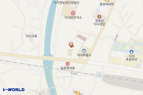 다시농협 위치 지도 — 전남광주통합특별시 나주시 다시면 다시로 177