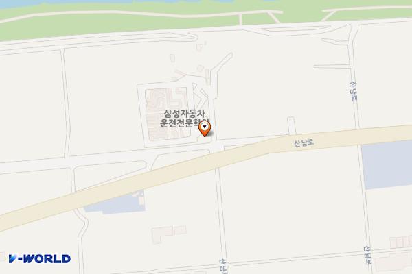 삼성자동차전문학원 위치 지도 — 전남광주통합특별시 나주시 산포면 산남로 131