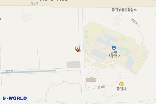 나주이화신협 위치 지도 — 전남광주통합특별시 나주시 금천면 금영로 967