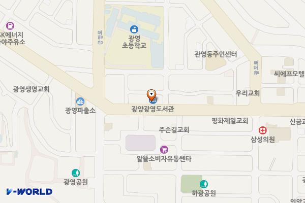 광양광영도서관 화장실 위치 지도 — 전남광주통합특별시 광양시 광영로 74 (광영동)