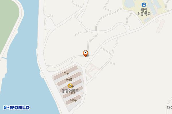 쌈지공원 위치 지도 — 전남광주통합특별시 광양시 도촌안2길 58