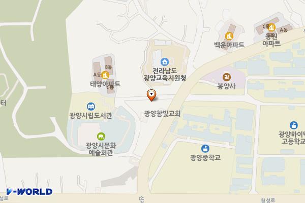 광양중앙도서관 화장실 위치 지도 — 전남광주통합특별시 광양시 광양읍 향교길 9-30, 광양문화예술회관, 광양시립도서관