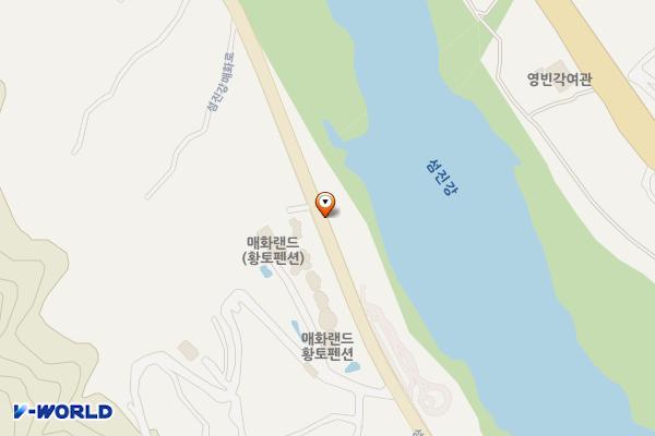 매화랜드 앞 위치 지도 — 전남광주통합특별시 광양시 금천리 2881-1