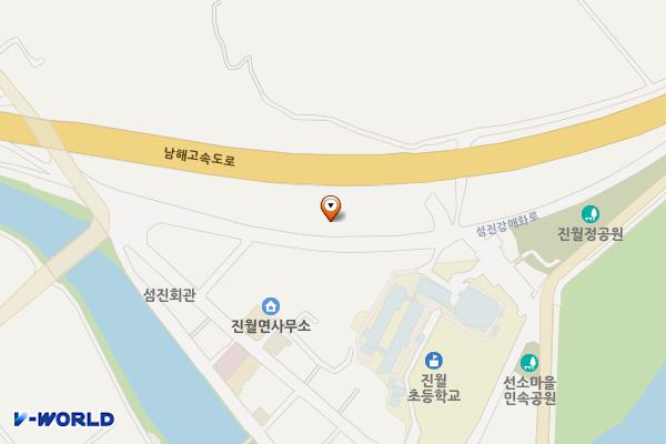 진월면민광장 위치 지도 — 전남광주통합특별시 광양시 섬진강매화로 25