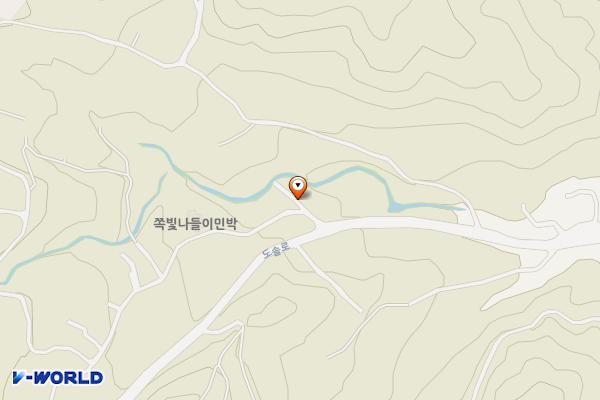양산마을입구 위치 지도 — 전남광주통합특별시 광양시 상산길 85