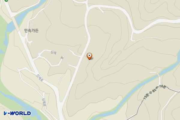 약수제단주차장 위치 지도 — 전남광주통합특별시 광양시 약수제단길 20