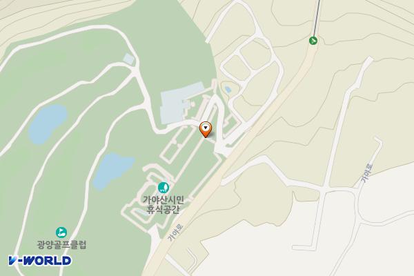 가야산 시민쉼터 위치 지도 — 전남광주통합특별시 광양시 가야로 241
