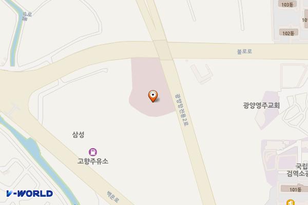 동광양장례식장 위치 지도 — 전남광주통합특별시 광양시 불로로 30-1