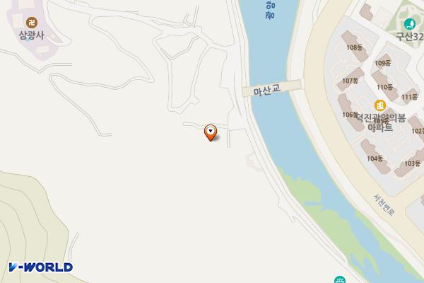 마산마을입구 위치 지도 — 전남광주통합특별시 광양시 마산길 3-23