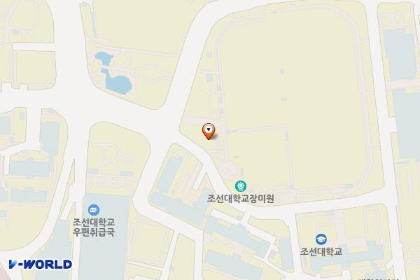 조선대학교장미원 위치 지도 — 전남광주통합특별시 동구 조선대4길 5, 로즈하우스 (서석동)