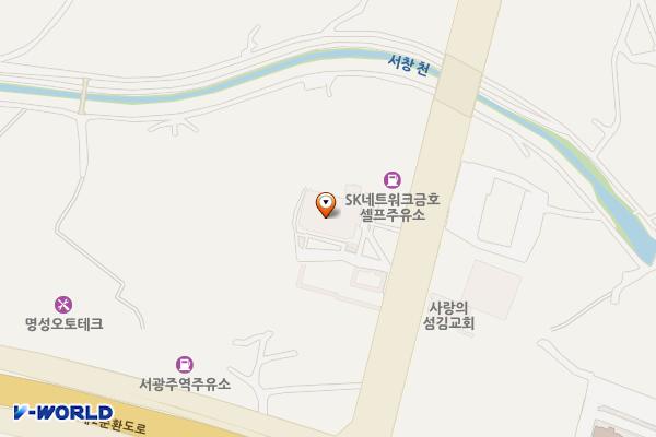 광주무등교회 위치 지도 — 전남광주통합특별시 서구 서광주로 19(매월동)