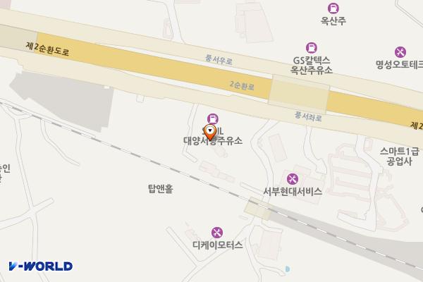 대양서광주주유소 위치 지도 — 전남광주통합특별시 서구 풍서좌로 259(세하동)