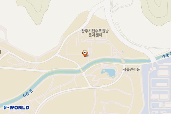 광주광역시 시립수목원 B동 위치 지도 — 전남광주통합특별시 남구 서문대로236번길 43
