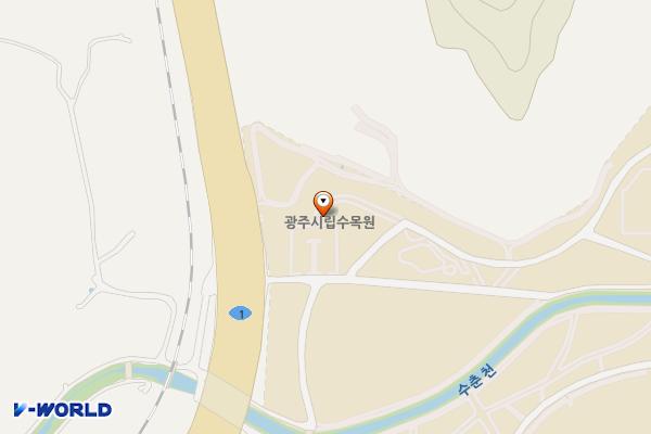 광주광역시 시립수목원 C동 위치 지도 — 전남광주통합특별시 남구 서문대로236번길 7