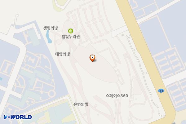 국립광주과학관 위치 지도 — 전남광주통합특별시 북구 첨단과기로 235(오룡동)
