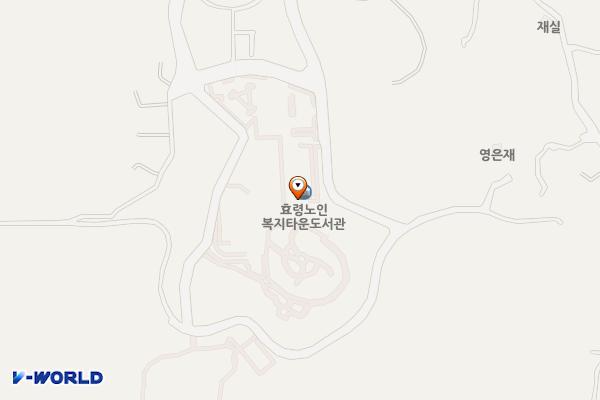 효령노인복지타운시내버스정류소 위치 지도 — 전남광주통합특별시 북구 하서로 950, 효령노인복지타운 (효령동)