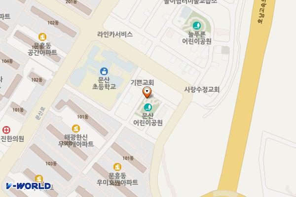 문산어린이공원 위치 지도 — 전남광주통합특별시 북구 부남길8번길 10 (문흥동)
