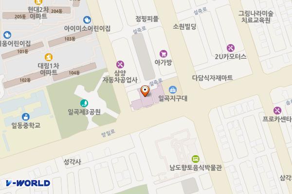 광주일곡병원 위치 지도 — 전남광주통합특별시 북구 양일로 309(일곡동)