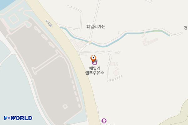 패밀리셀프주유소 위치 지도 — 전남광주통합특별시 북구 우치로 670(생용동)