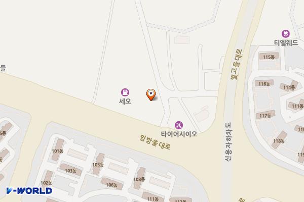 미래LPG충전소 위치 지도 — 전남광주통합특별시 북구 임방울대로 983(신용동)