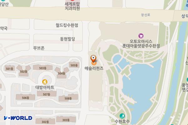 롯데마트 수완점 위치 지도 — 전남광주통합특별시 광산구 장신로 98 (장덕동)