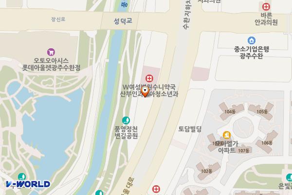 수완세종문고 위치 지도 — 전남광주통합특별시 광산구 임방울대로 327(수완동)