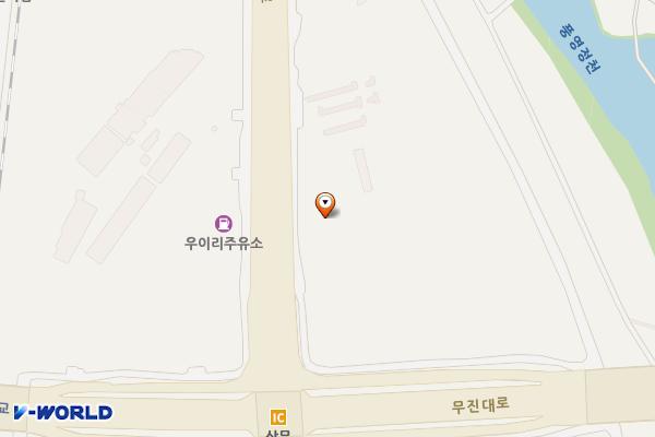 운남대교주유소 위치 지도 — 전남광주통합특별시 광산구 임방울대로 14 (우산동)