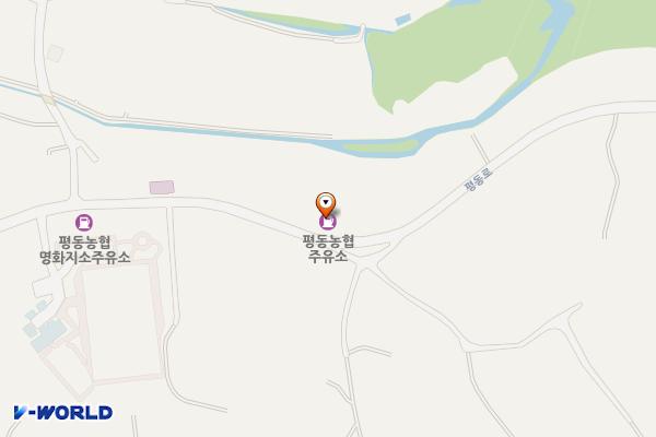 평동농협주유소 위치 지도 — 전남광주통합특별시 광산구 평동로 441 (명화동)