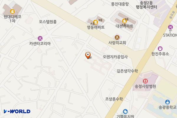 광산구행복나루노인복지관 위치 지도 — 전남광주통합특별시 광산구 송정로52번길 20 (도산동)